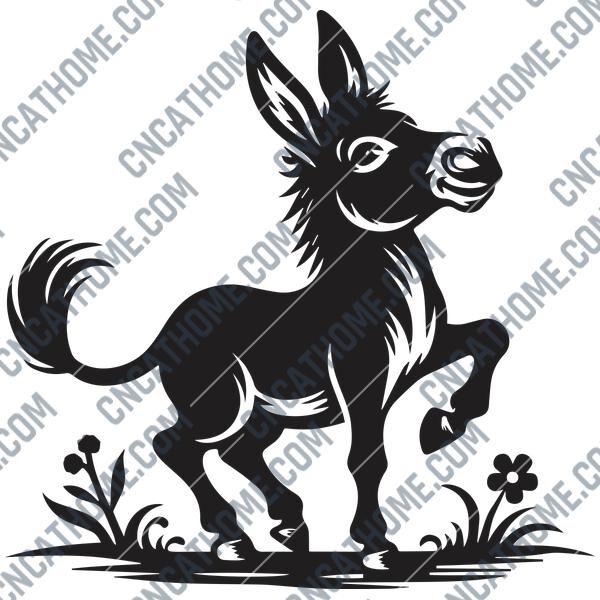 Donkey DXF File