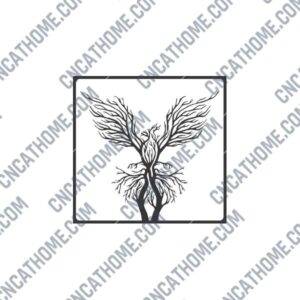 Phoenix DXF File for CNC Cutting